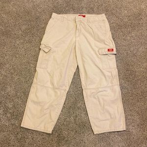 tan dickies cargo pants #dickies #cargopants #cargo #baggy